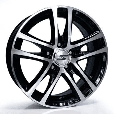 Silverline Memphis 6,5×15″ · 4×108 · ET38 · CB63,4 Fekete polír