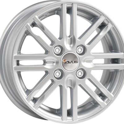 Avus KOALA 5×13″ · 4×100 · ET35 · CB67,1 Hyper Silver