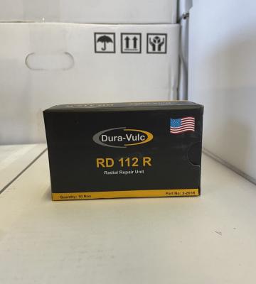 Dura-Vulc Gumijavító Radiál Tapasz RD112R 70x115 (10db)