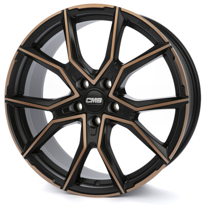 CMS C33 8,5×20″ · 5×112 · ET40 · CB66,5 Diamond Black Copper