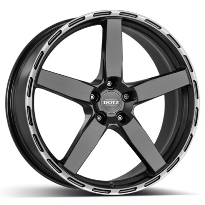 DOTZ MarinaBay 10×21″ · 5×112 · ET45 · CB70,1 Gunmetal polished