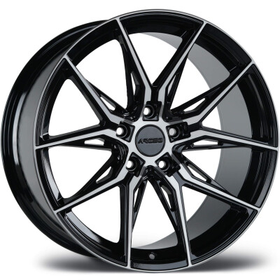 Arceo Marseille 7,5×17″ · 5×100 · ET35 · CB67,1 Black Diamond
