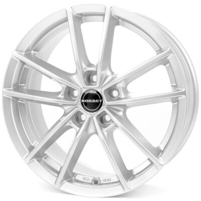 Borbet Borbet 6×15″ · 5×100 · ET45 · CB64,1 Silver · W