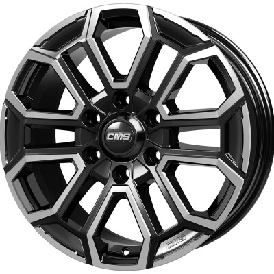 CMS C35 8×18″ · 6×139,7 · ET29 · CB106,1 Diamond Black Gloss