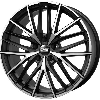 CMS C36 9,5×21″ · 5×112 · ET42 · CB72,6 Diamond Matt Black