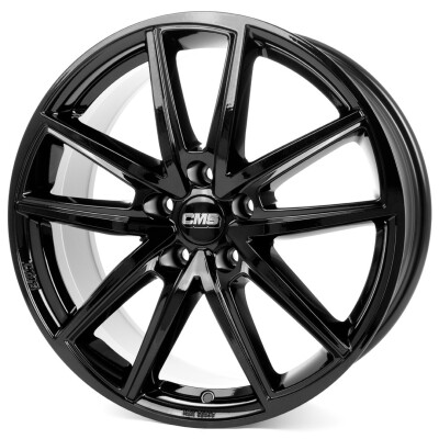 CMS C30 7×17″ · 5×112 · ET43 · CB57,1 Complete Black Gloss