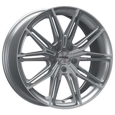 ARCEO STARS ASW05 9×19″ · 5×112 · ET42 · CB73,1 Silver diamond