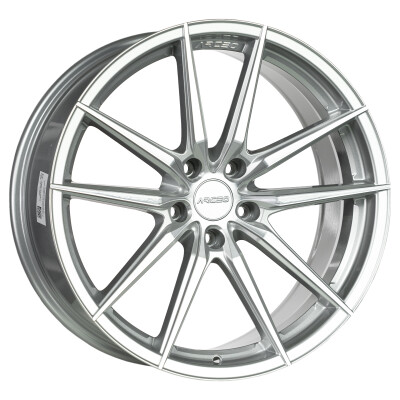 Arceo Monaco 8×18″ · 5×105 · ET33 · CB73,1 Silver diamond