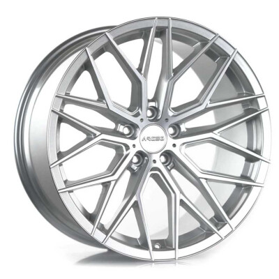 Arceo Valencia 7,5×17″ · 5×114,3 · ET35 · CB73,1 Silver diamond