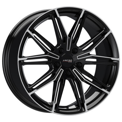 ARCEO STARS ASW05 8×19″ · 5×112 · ET40 · CB73,1 Black Diamond