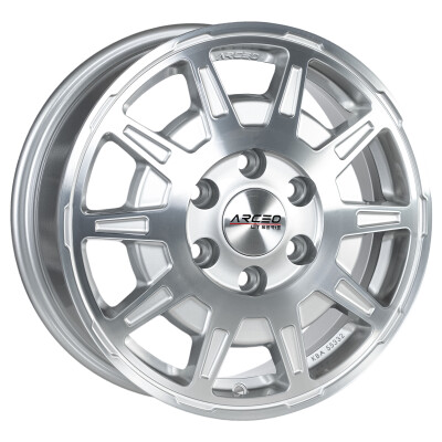 ARCEO STARS LT1 6,5×16″ · 6×130 · ET62 · CB84,1 Silver diamond