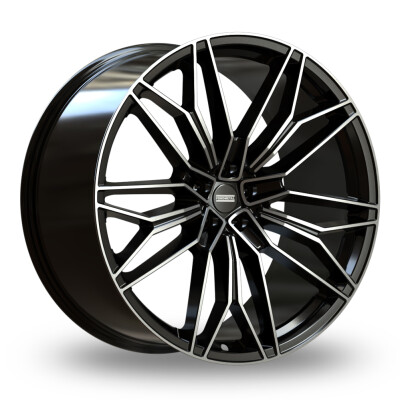 Fondmetal STC-23 10×23″ · 5×130 · ET28 · CB71,6 GLOSSY BLACK MACHINED