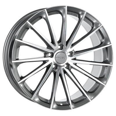 Arceo Berlin 9×20″ · 5×112 · ET35 · CB66,6 Titanium Silver Diamond