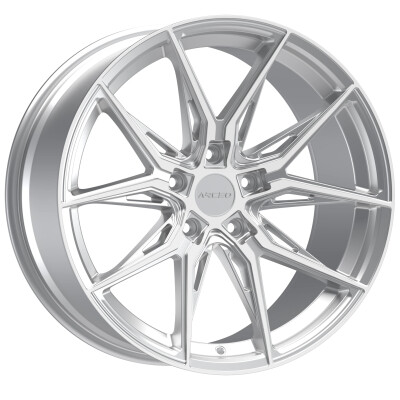 Arceo Marseille 7,5×17″ · 5×110 · ET35 · CB65,1 Silver diamond