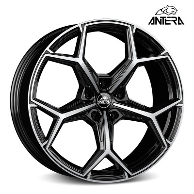 Antera A101 11,5×22″ · 5×112 · ET43 · CB66,6 Piano Black Diamond