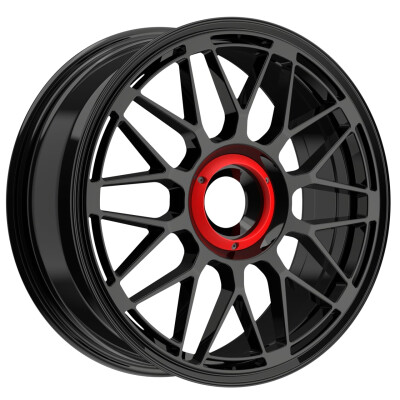 Fondmetal 20x12 Fondmetal 9EVO Monodado 12×20″ · 0×130 · ET47 · CB0 Glossy Black
