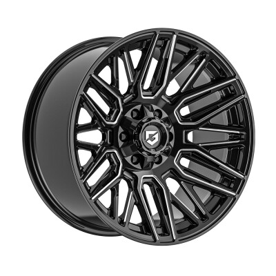 Gear Off Road 770 EDGE (GEAR OFF ROAD) 10×22″ · 6×135 · ET-19 · CB106,2 GLOSSY BLACK MILLED