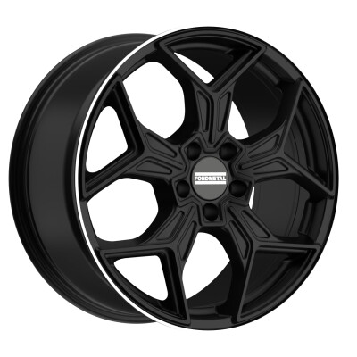 Fondmetal TARANIS (FMI17) 8×19″ · 5×112 · ET20 · CB66,5 MATT BLACK MACHINED LIP