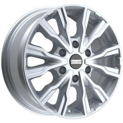 Fondmetal PRO2 (8600) 7×17″ · 6×130 · ET50 · CB84,1 GLOSSY SILVER