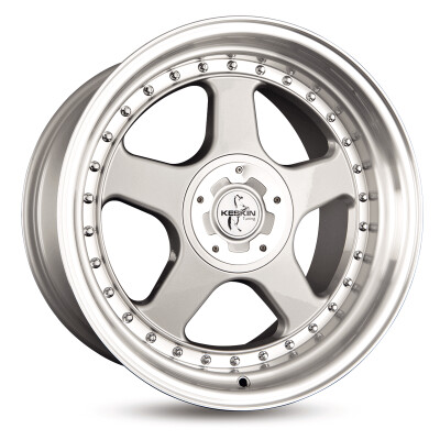 Keskin KT1 10×18″ · 5×112 · ET18 · CB76,9 SILVER LIP POLISH