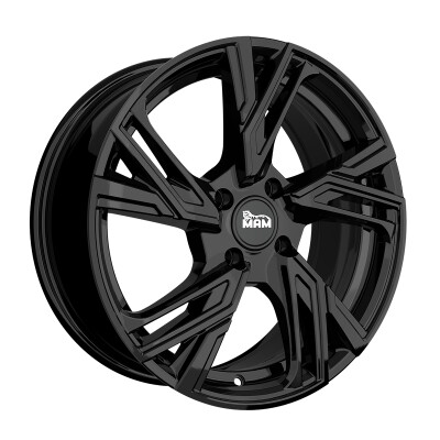 MAM RS5 6,5×16″ · 4×100 · ET35 · CB63,4 BLACK PAINTED