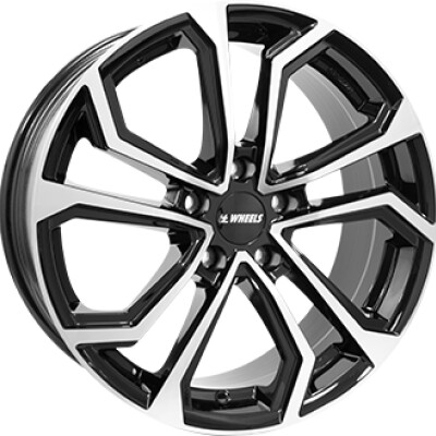 IT Wheels ELLA 8×19″ · 5×112 · ET35 · CB66,5 Gloss Black / Polished