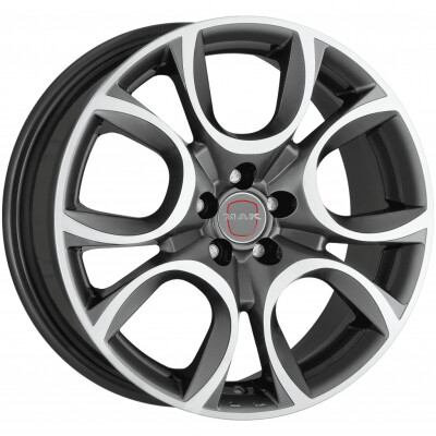 MAK Torino 7×17″ · 4×98 · ET39 · CB58,1 Antracit polír · GMMF