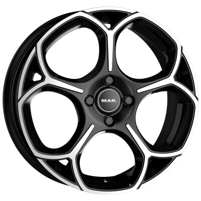 MAK Monza 7,5×18″ · 5×110 · ET34 · CB65,1 Fekete polír · BMF
