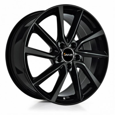Avus AC-518 8×18″ · 5×112 · ET35 · CB66,6 Fekete