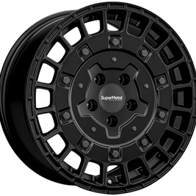 SUPER METAL RIG 7,5×17″ · 6×120 · ET48 · CB74,6 Dull Black