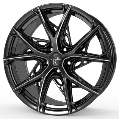 Keskin KT24C 8,5×19″ · 5×112 · ET30 · CB66,6 BLACK SECRET DIAMOND