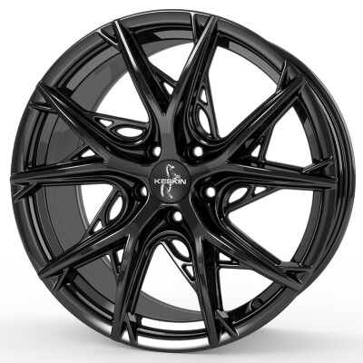 Keskin KT24C 8,5×19″ · 5×112 · ET30 · CB66,6 BLACK PAINTED