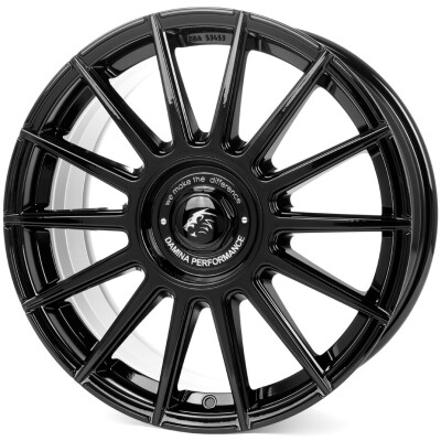 Damina Performance DM09 8×18″ · 5×112 · ET35 · CB72,6 BLACK PAINTED