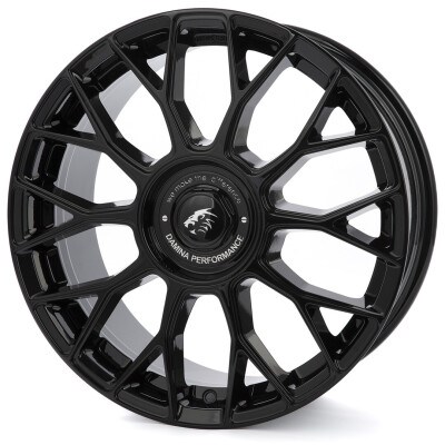 Damina Performance DM10 8×18″ · 5×112 · ET30 · CB72,6 BLACK PAINTED
