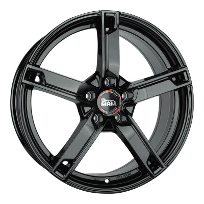 MAM W4 6×15″ · 5×112 · ET43 · CB57,1 BLACK PAINTED