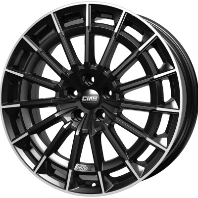 CMS C38 8,5×20″ · 5×112 · ET35 · CB66,5 Part Diamond Black Gloss