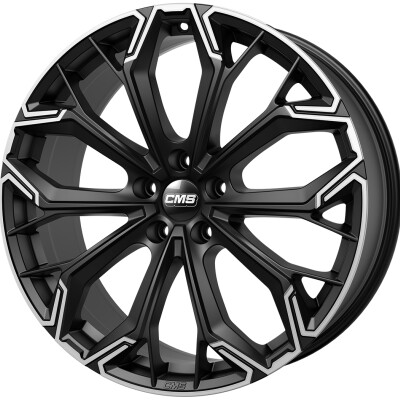 CMS C37 7,5×20″ · 5×114,3 · ET35 · CB60,1 Part Diamond Matt Black