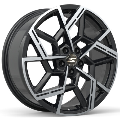 Silverline Conway 7,5×18″ · 5×108 · ET42 · CB65,1 Fekete polír