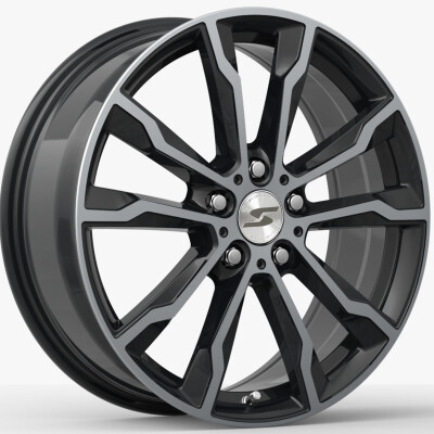 Silverline Omaha 7×18″ · 5×108 · ET33 · CB65,1 Fekete polír