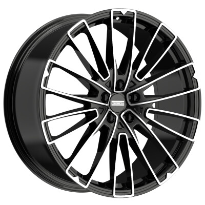 Fondmetal VOLCAN (FMI20) 9,5×23″ · 5×120 · ET43 · CB72,5 GLOSSY BLACK MACHINED