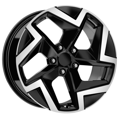 Kormetal DY1668 8×18″ · 5×112 · ET40 · CB57,1 Fekete polír