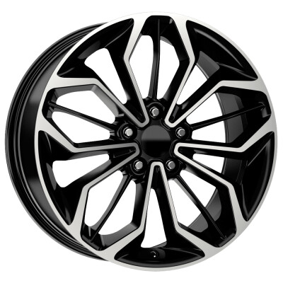 Kormetal DY397 7,5×17″ · 5×108 · ET45 · CB63,4 Fekete polír