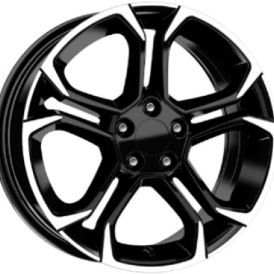 Kormetal DY596 6,5×16″ · 5×98 · ET35 · CB58,1 Fekete polír