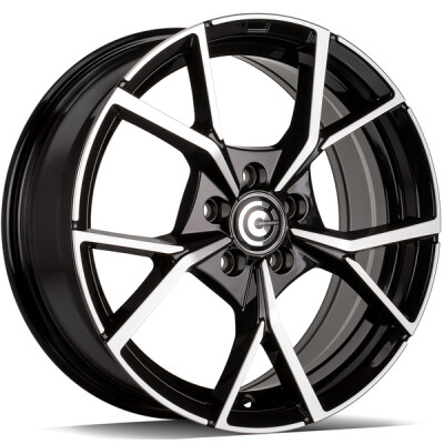 Carbonado Predator 6,5×15″ · 5×100 · ET38 · CB57,1 Fekete polír