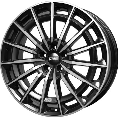 CMS C38 8,5×20″ · 5×112 · ET35 · CB66,5 Diamond Black Gloss