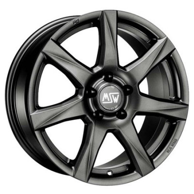 MSW 77 6×15″ · 4×100 · ET35 · CB63,3 Matt Anthracite · MDG