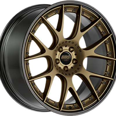BBS CHRII 11,5×22″ · 5×130 · ET58 · CB71,6 Bronze / Dual Black