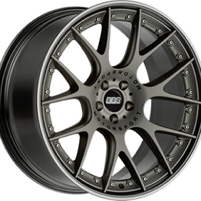 BBS CHRII 9,5×22″ · 5×112 · ET22 · CB66,4 Anthracite / Polish