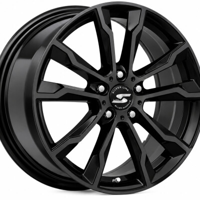 Silverline Omaha 7×18″ · 5×108 · ET33 · CB65,1 Fekete
