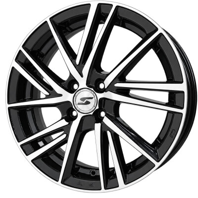 Silverline Winnfield 6×16″ · 4×100 · ET40 · CB60,1 Fekete polír